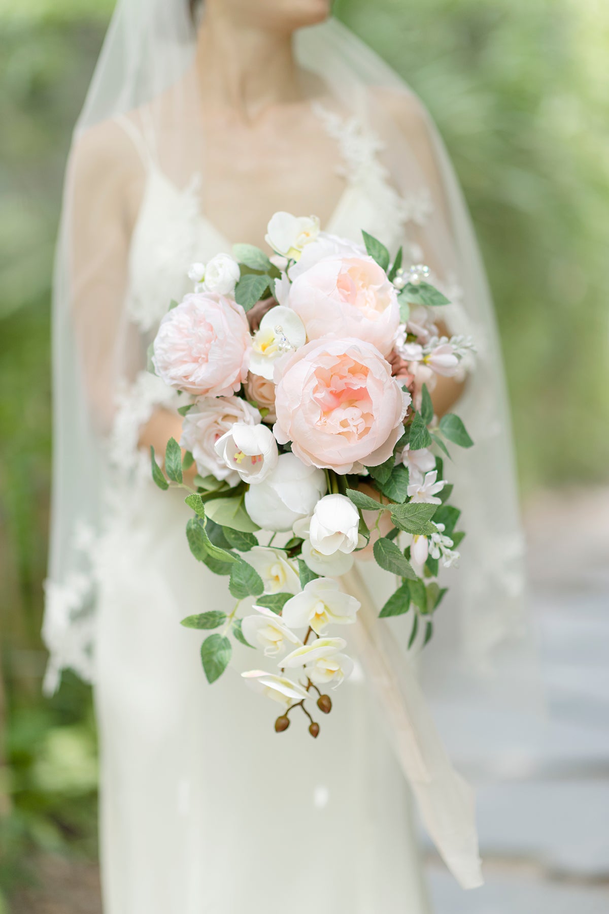 Blush and Cream Bouquets, DIY Wedding Flowers