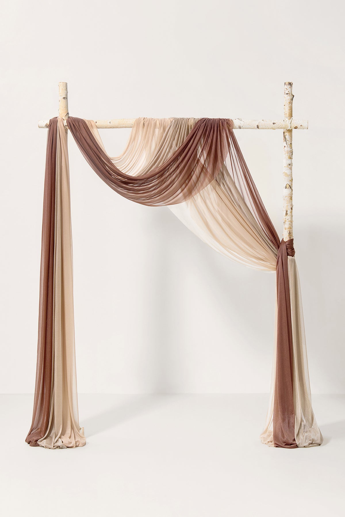 Easy Hanging Sheer Arch Draping (Set of 3)