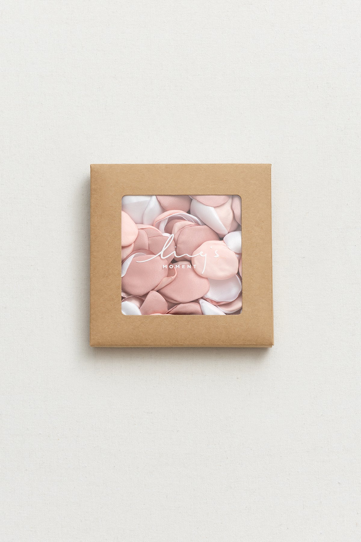 Silk Rose Petals in Blush & Pink