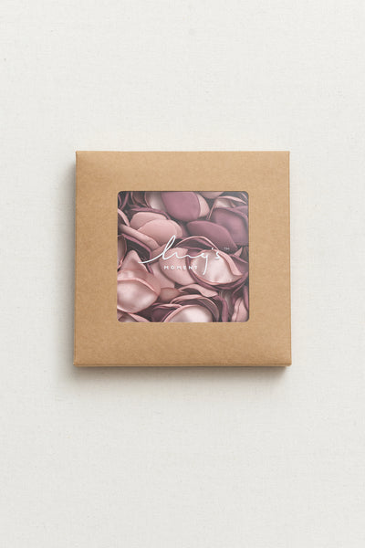 Silk Rose Petals in Dusty Rose & Mauve