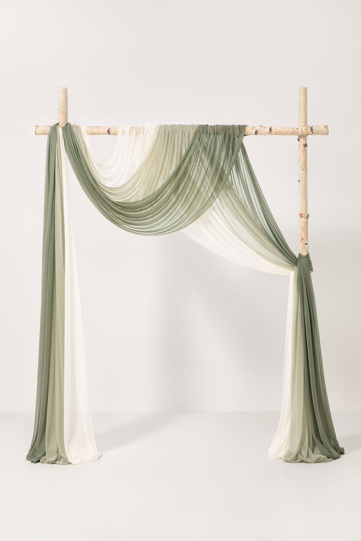 Easy Hanging Sheer Arch Draping (Set of 3)