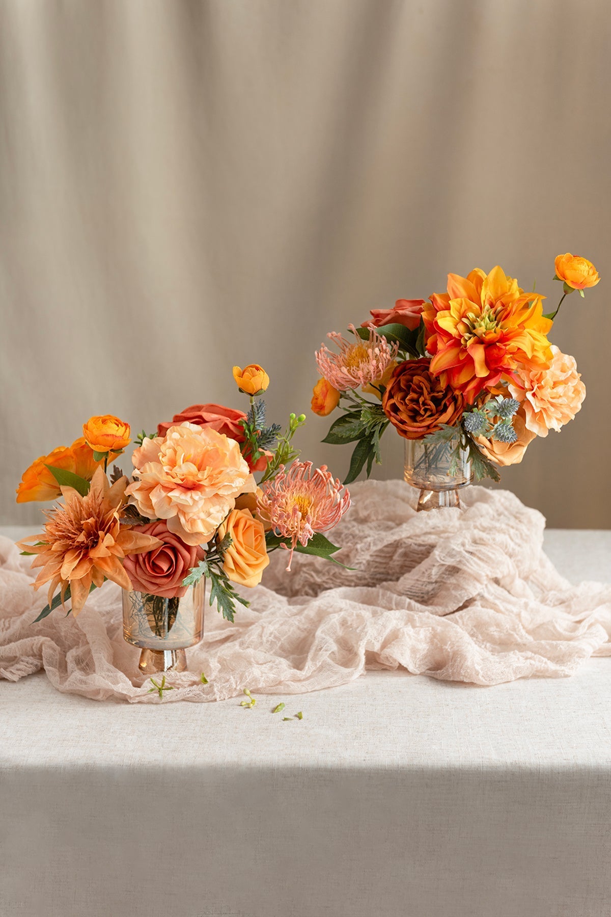 Additional Vases & DIY Tools in Orange Colors