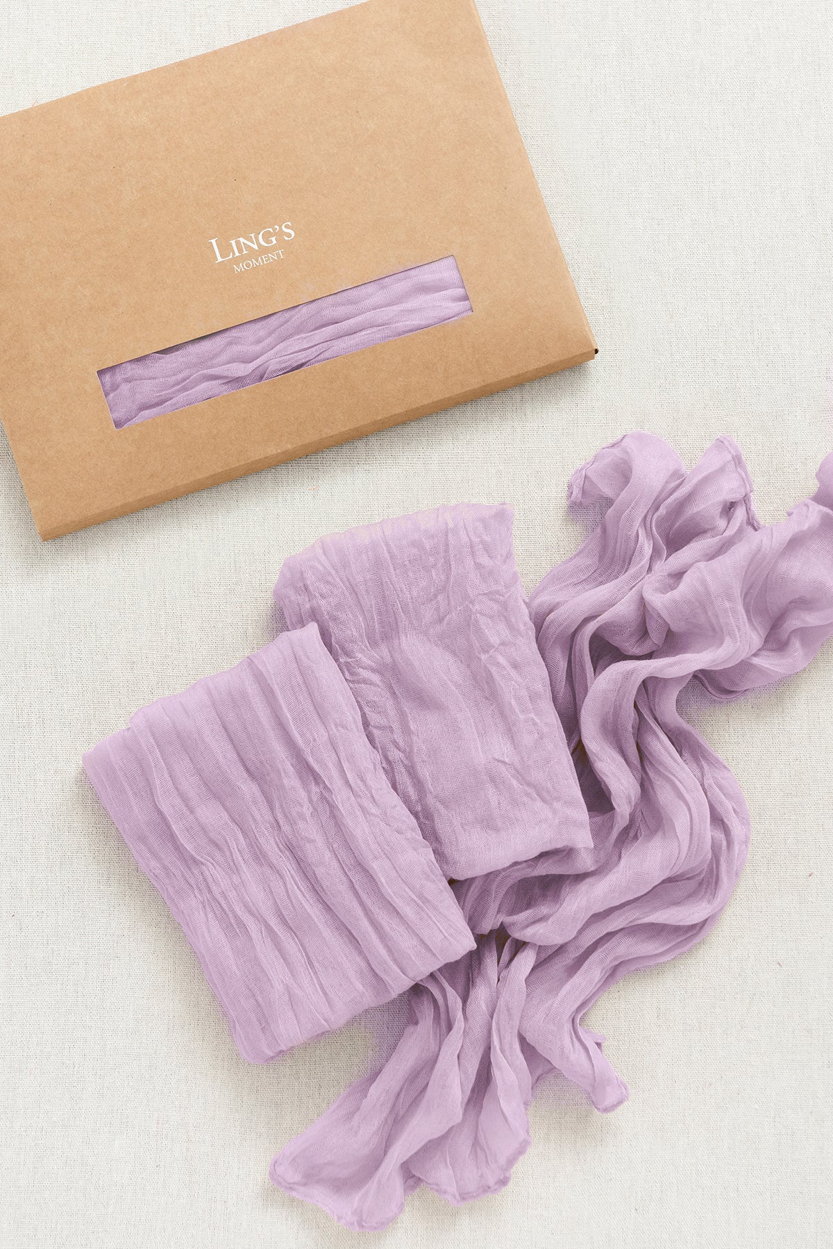 Cheesecloth Napkins & Table Runner Set for Reception - 12 Colors