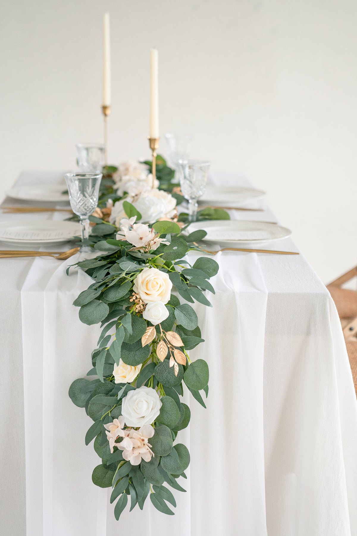 Romantic Sheer Table Runner 29 w x 10ft/14ft