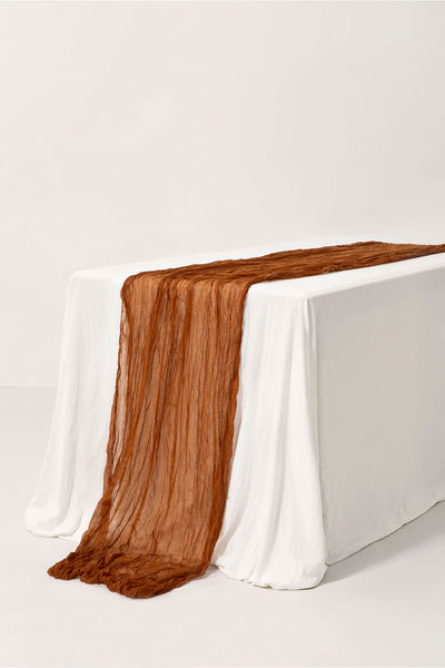 Table Linens in Orange Colors