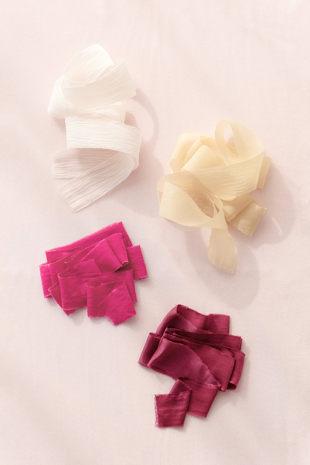 Flash Sale | Sheer Frayed Chiffon Ribbons 1.5" w x 4.5ft