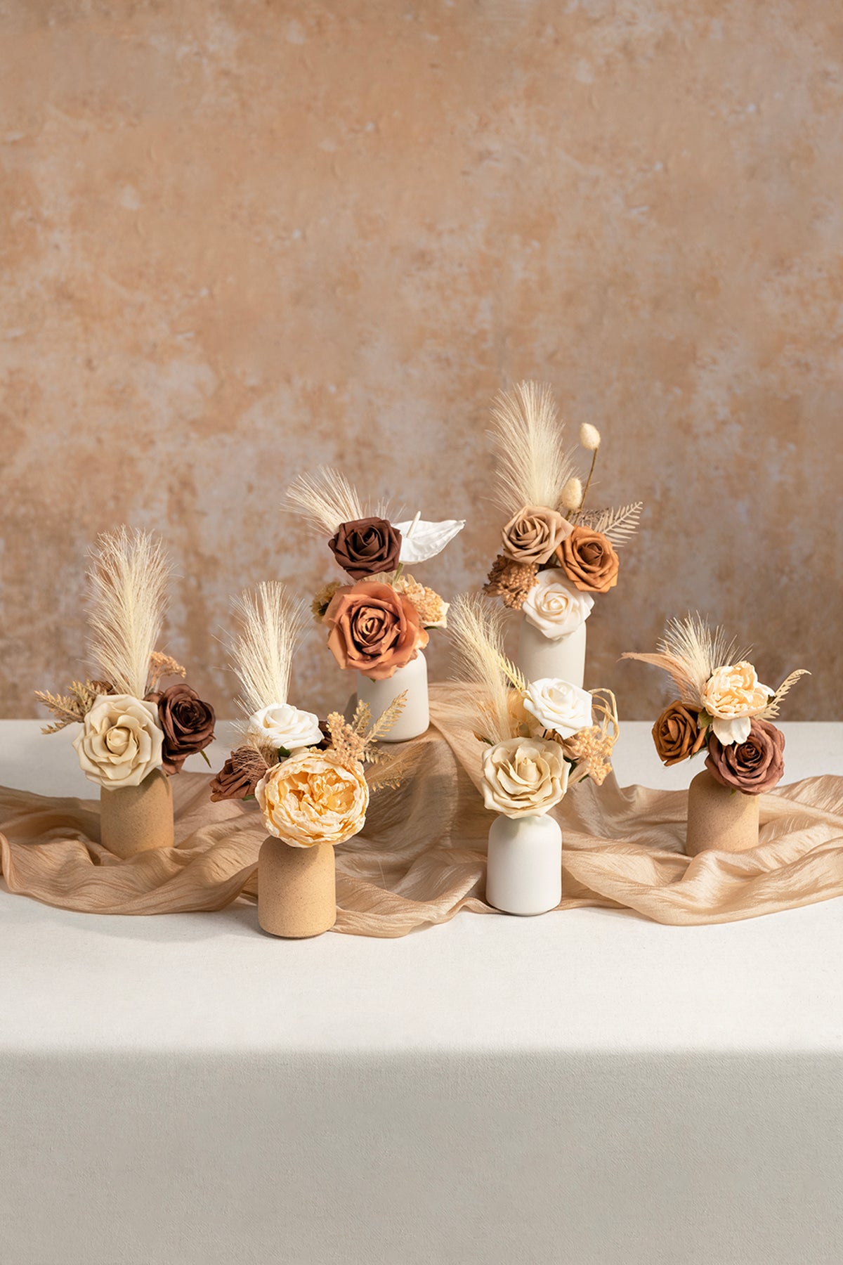 DIY Kits For Centerpieces in Earth-Tone Colors