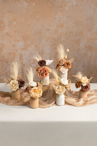 DIY Kits For Centerpieces in Earth-Tone Colors