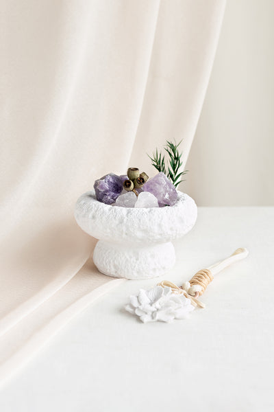 Natural Mineral Stones for Diffusing Essential Oils in French Lavender & Plum