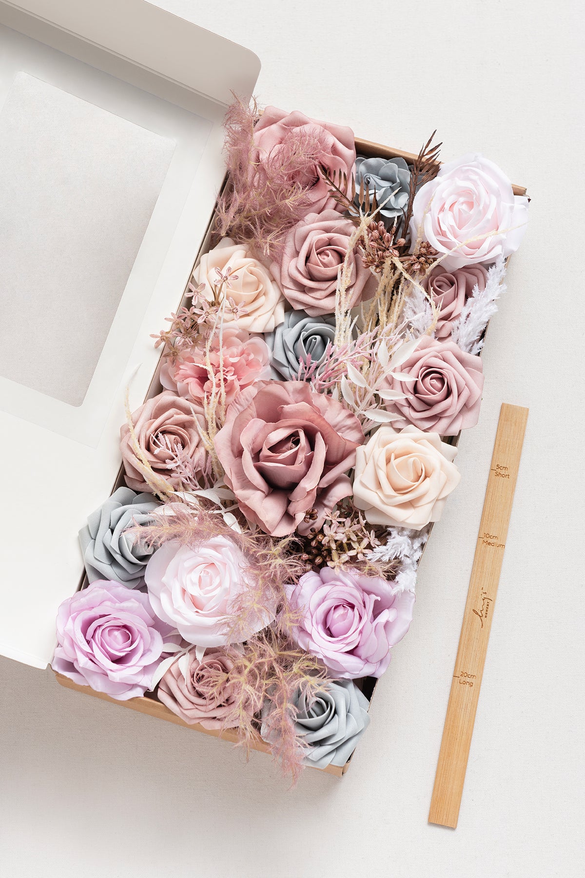 Dusty Rose Designer Flower Boxes