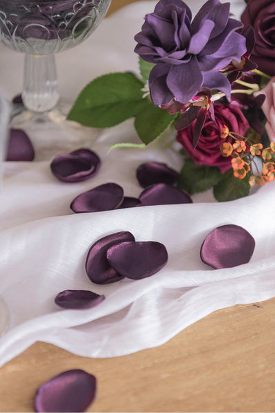 Flash Sale | Silk Rose Petals in Plum & Lilac | Clearance