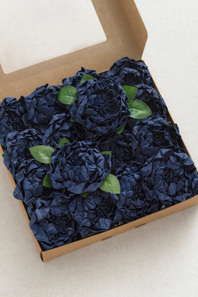 Navy Flower Box