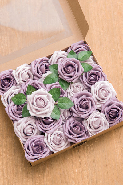 DIY Supporting Flowers in Classic Purple