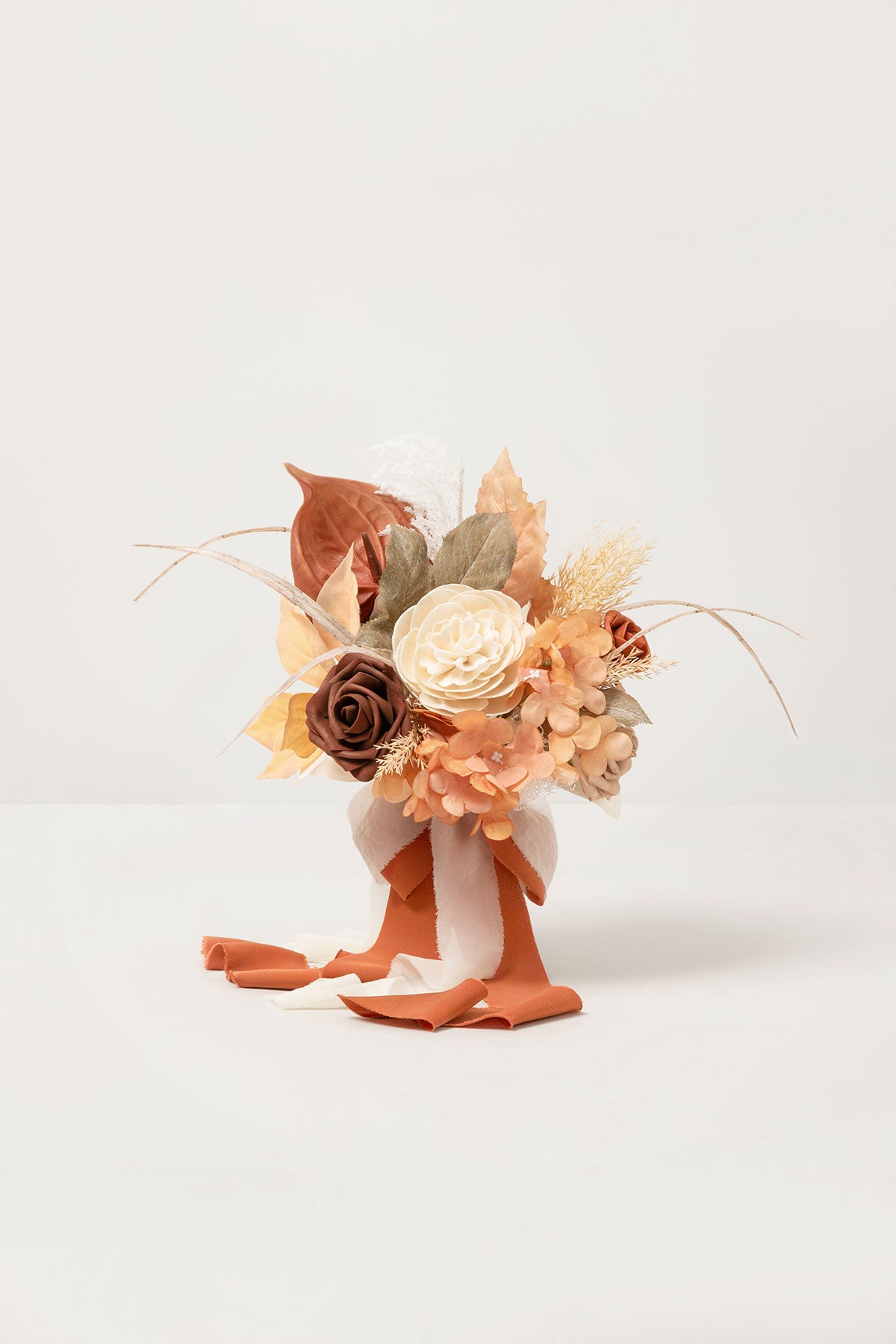 Bridesmaid Posy in Rust & Sepia | Clearance