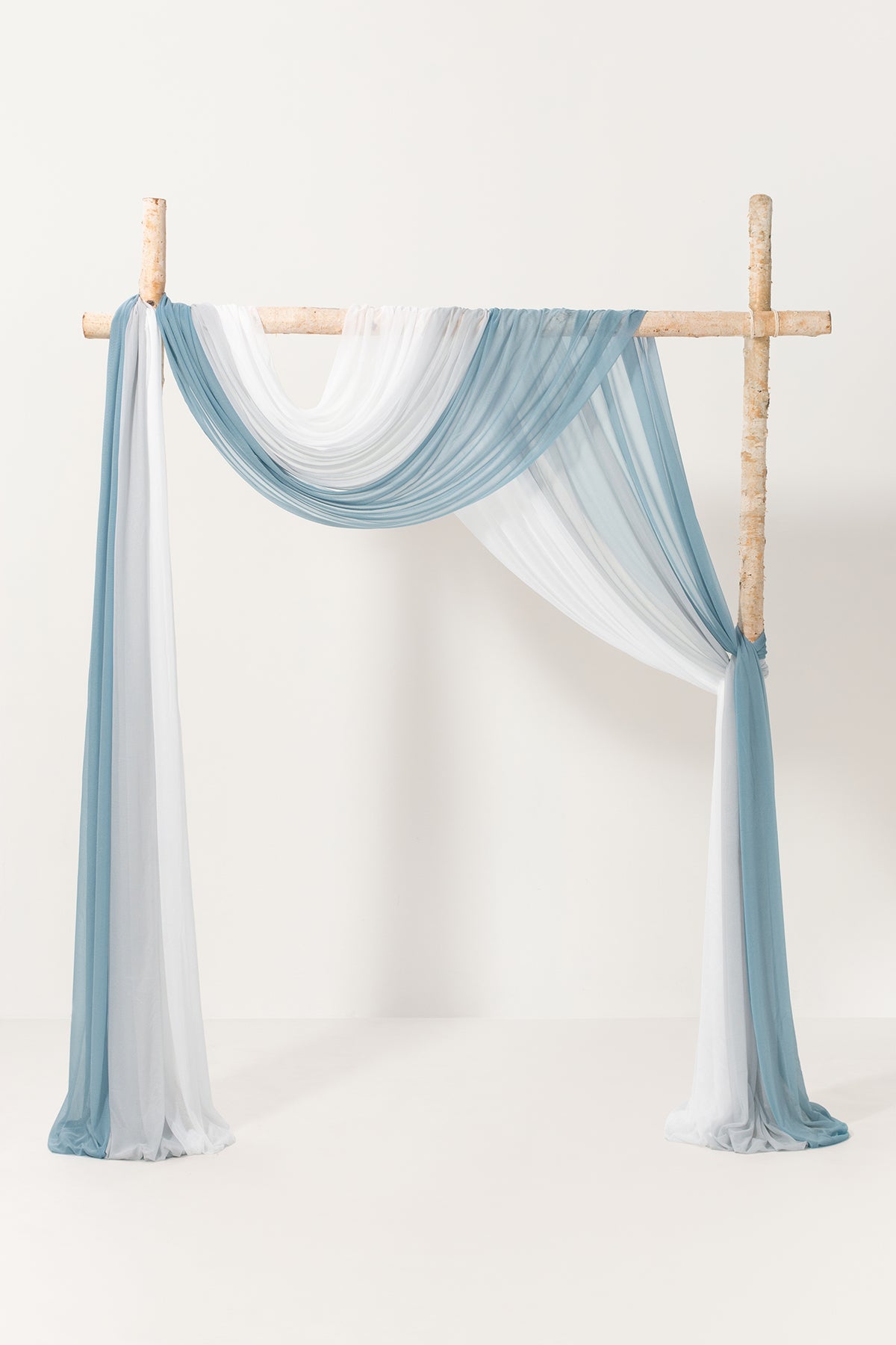 Wedding Arch Drapes in Shades of Blue