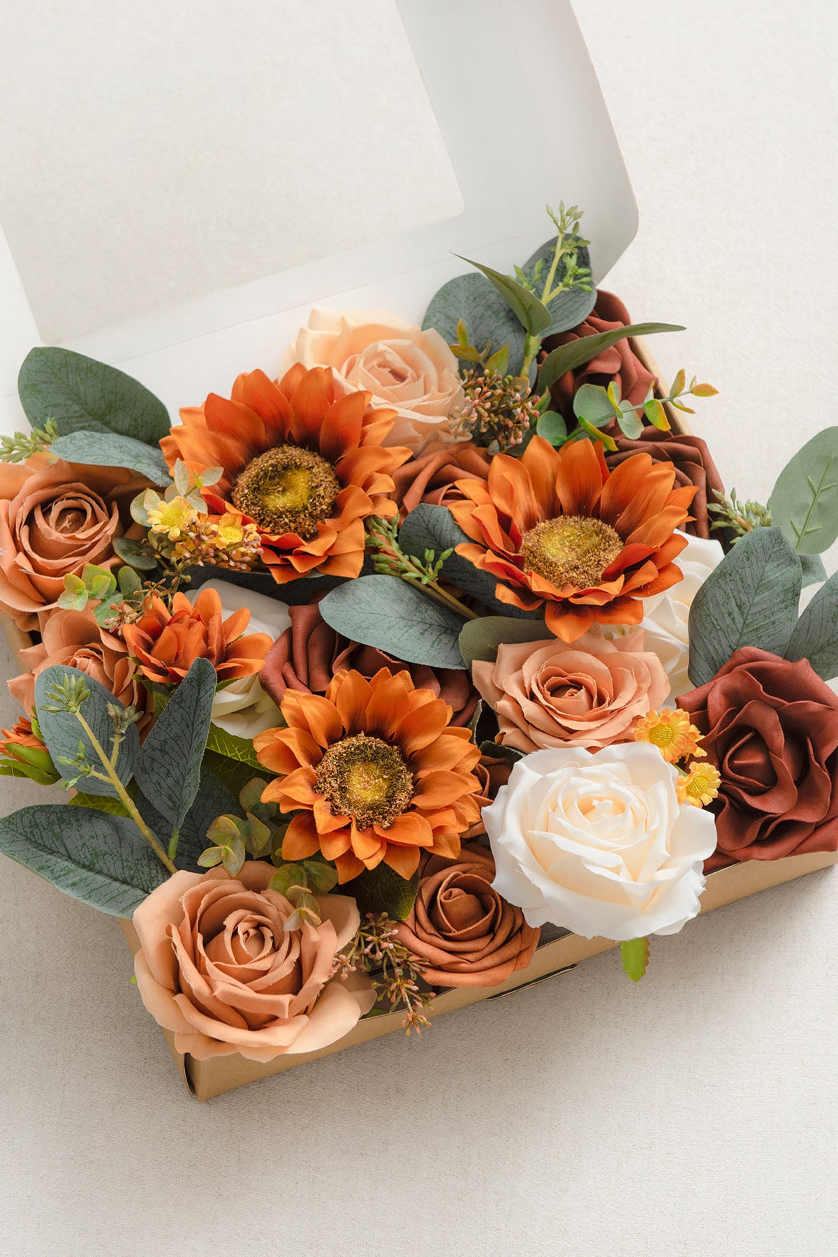 DIY Designer Flower Boxes in Sunset Terracotta