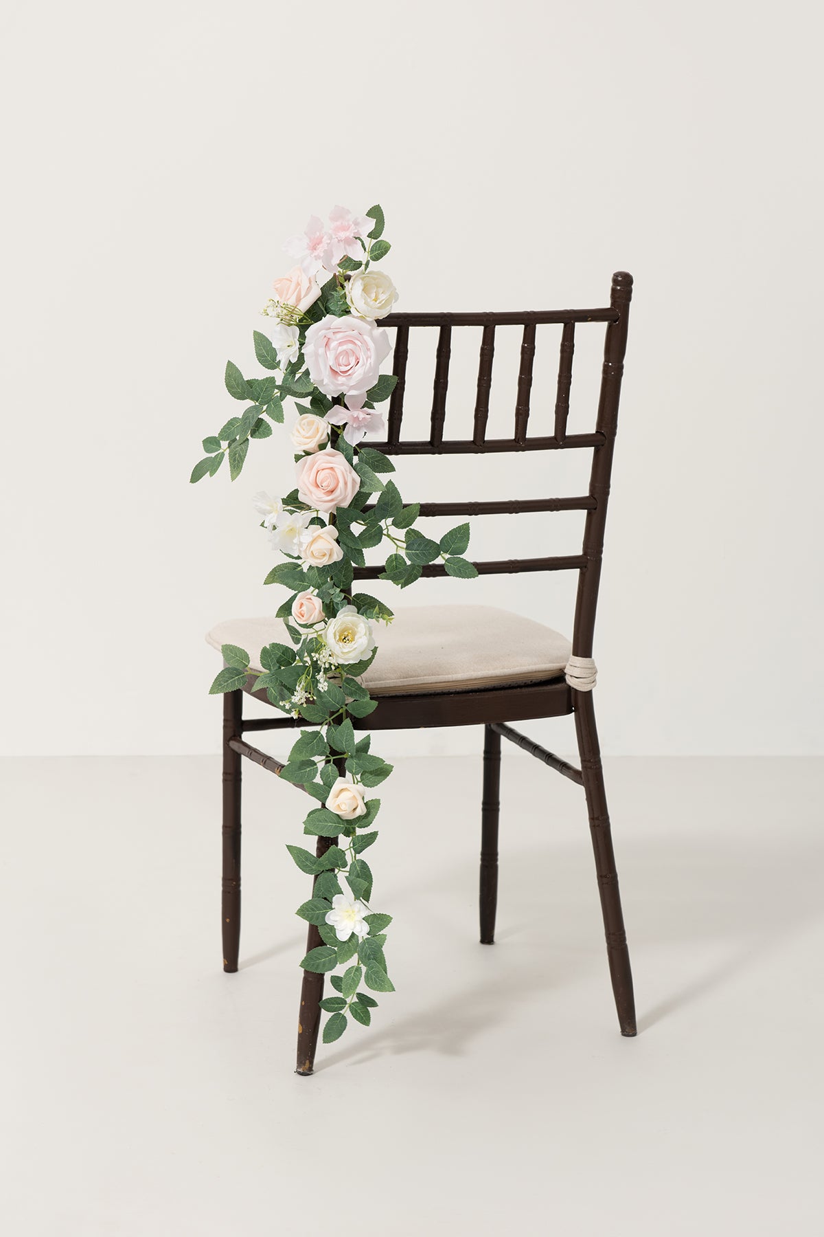 Wedding Hanging Chair Back Decoration in Blush & Cream