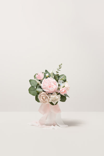 Bridesmaid Posy in Blush & Cream