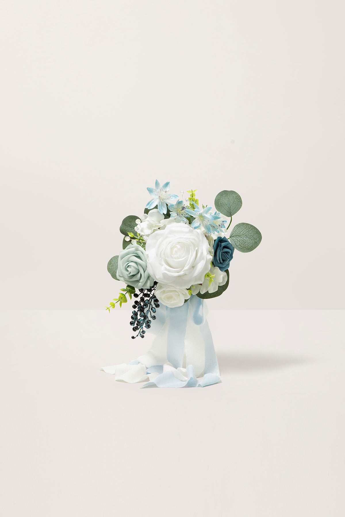 Bridesmaid Posy in Romantic Dusty Blue