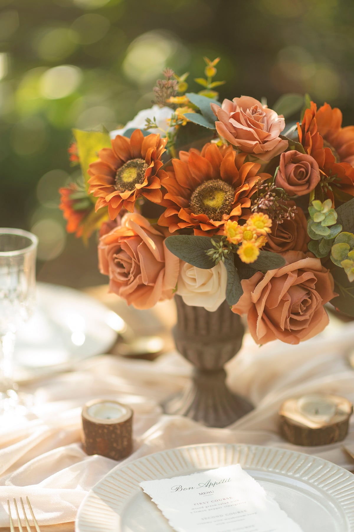 DIY Designer Flower Boxes in Sunset Terracotta