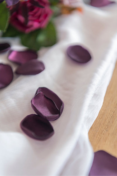 Flash Sale | Silk Rose Petals in Plum & Lilac | Clearance