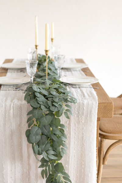 DIY Supporting Flower Boxes in White & Sage