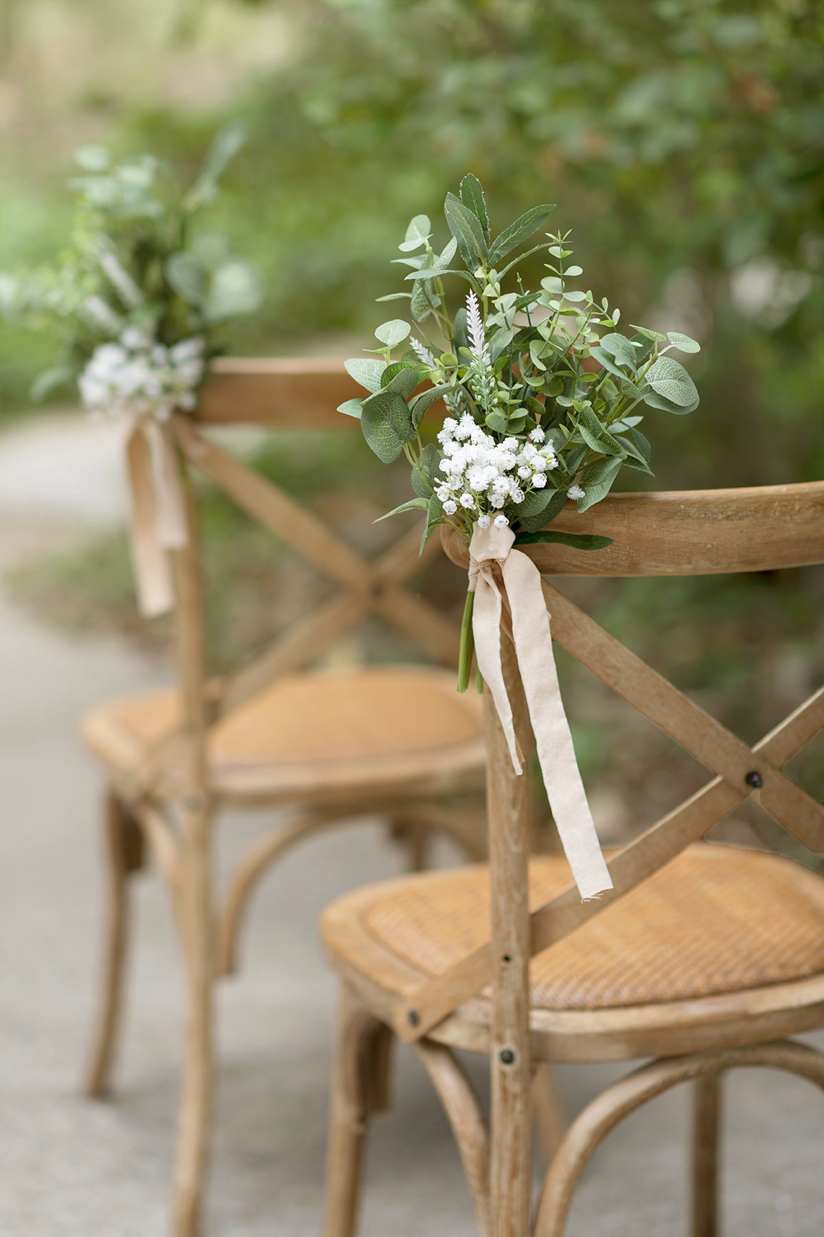 Pre-Arranged Wedding Flower Packages in White & Sage