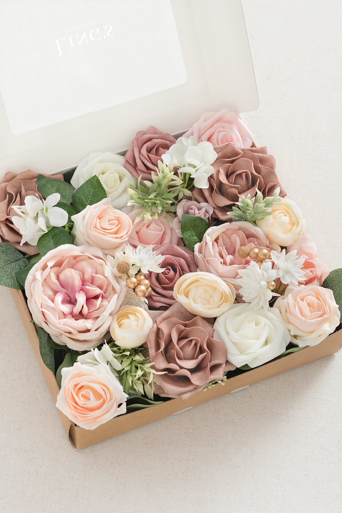 Dusty Rose Designer Flower Boxes