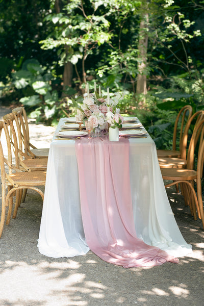 Table Linens in Rouge Colors