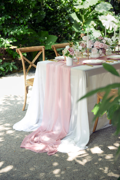 Table Linens in Rouge Colors