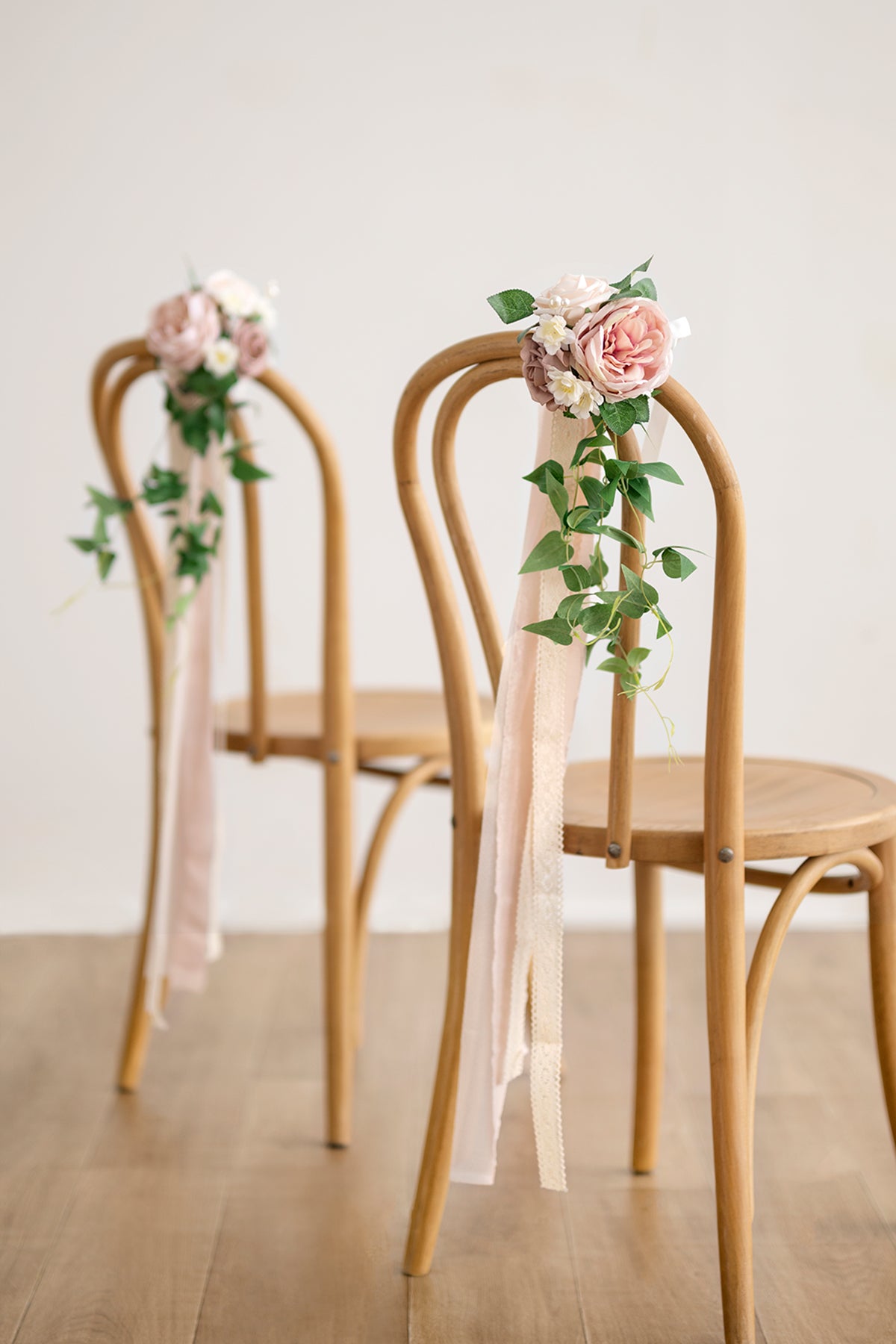 Pre-Arranged Wedding Flower Packages in Dusty Rose & Cream