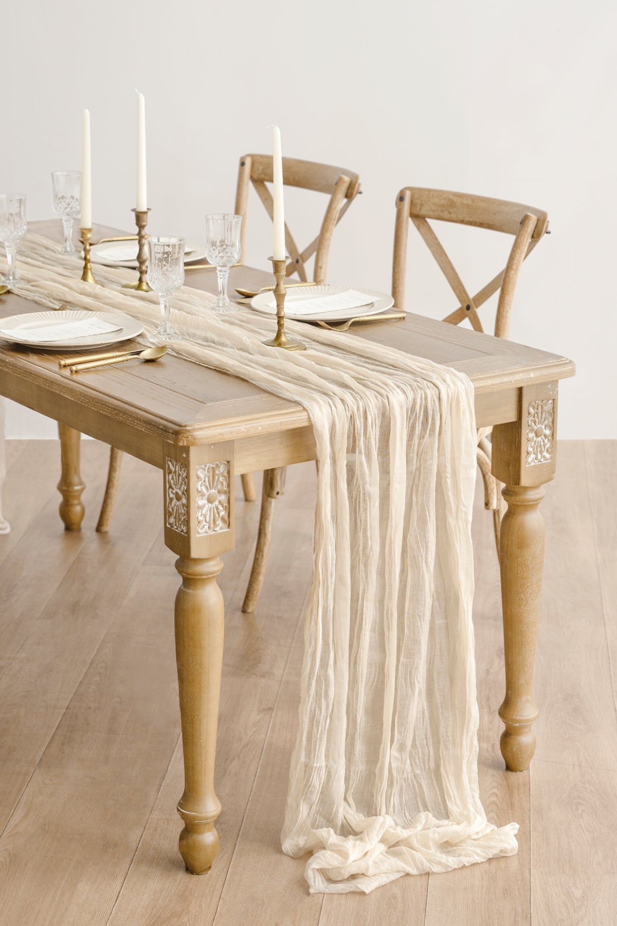 Table Linens in Earth-Tone Colors