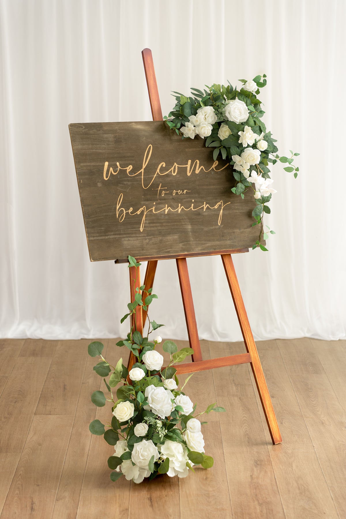 Pre-Arranged Wedding Flower Packages in White & Sage