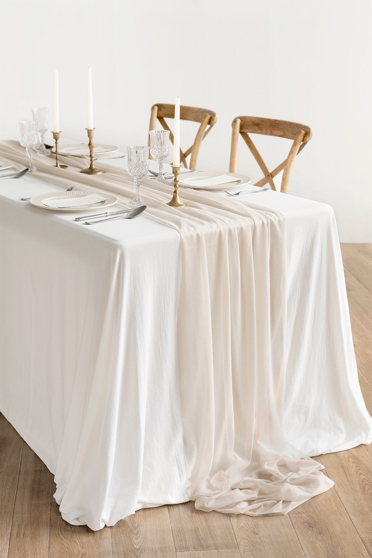 Table Linens in Earth-Tone Colors