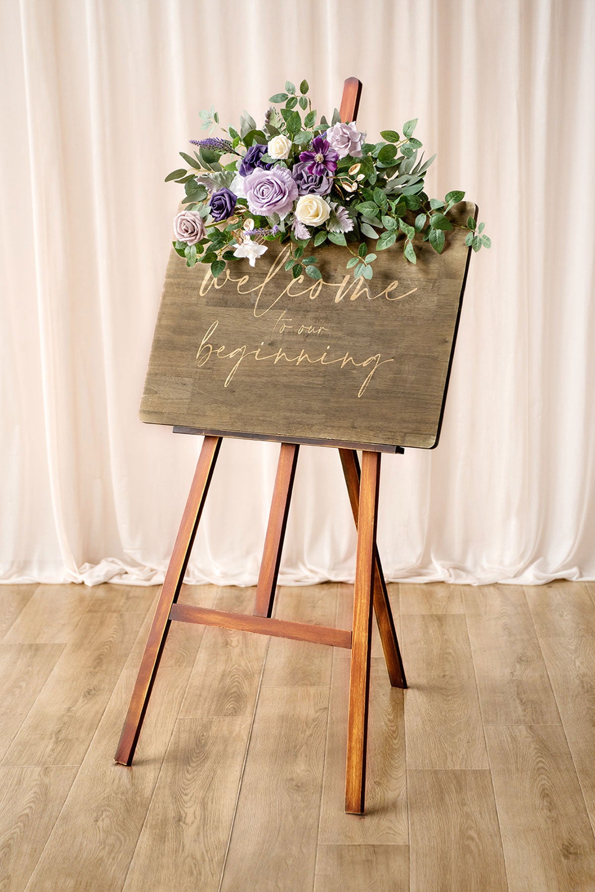 Pre-Arranged Wedding Flower Packages in Lilac & Gold