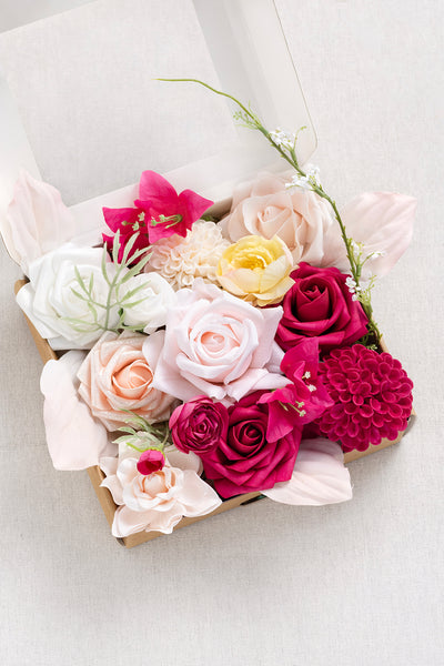 Blush & Pinks Designer Flower Boxes