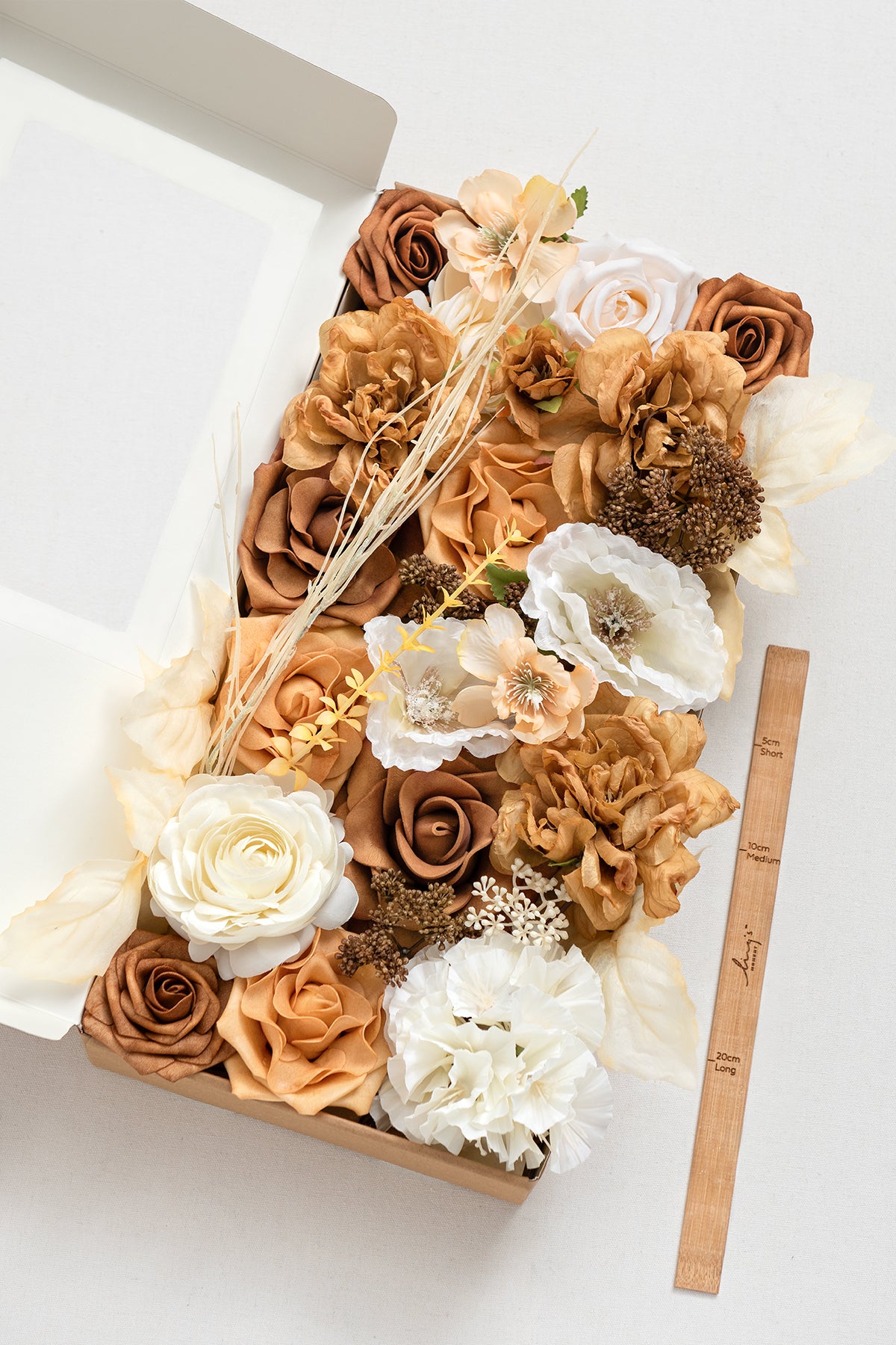 Brown & Beige Designer Flower Boxes