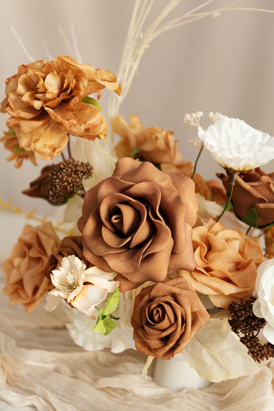 Brown & Beige Designer Flower Boxes