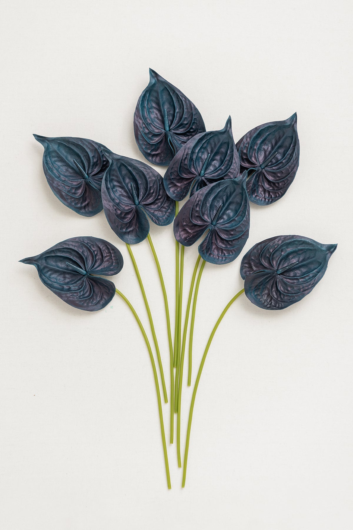 15" Anthurium Flowers with Stem - 5 Colors