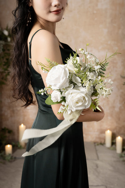 Bridesmaid Bouquets in May Lily & Olive