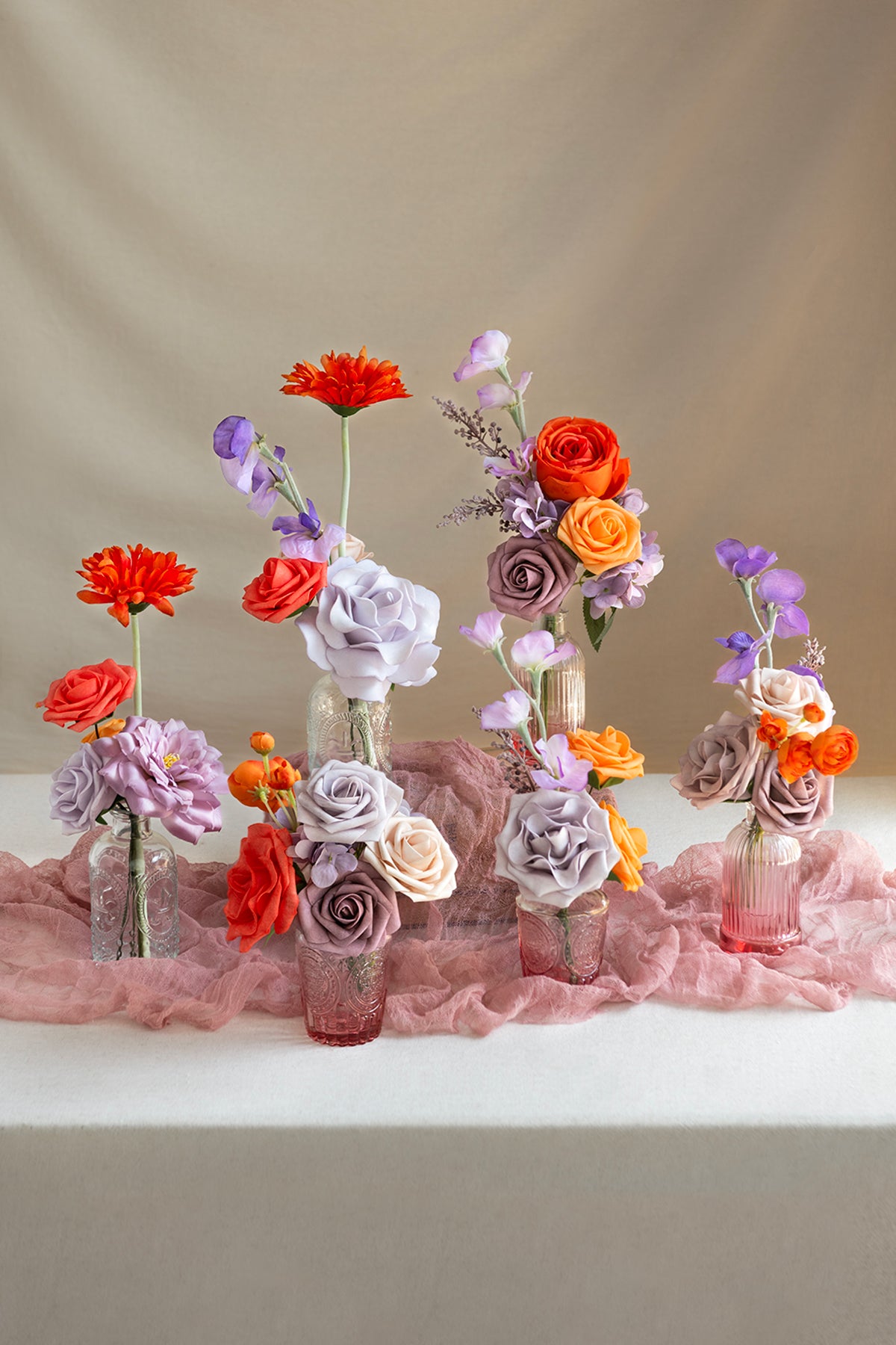 DIY Kits For Centerpieces in Lavender Colors