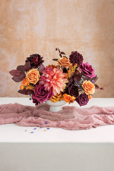 DIY Kits For Centerpieces in Orange Colors