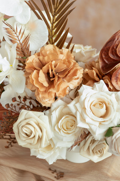 DIY Kits For Centerpieces in Earth-Tone Colors