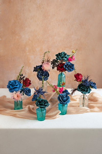 DIY Kits For Centerpieces in Blue Colors