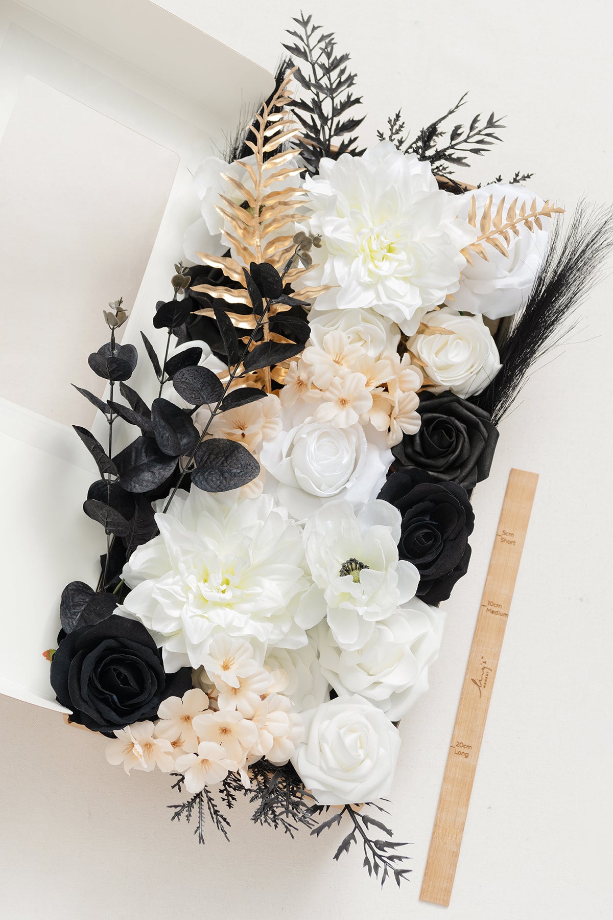 Natural White & Ivory Designer Flower Boxes