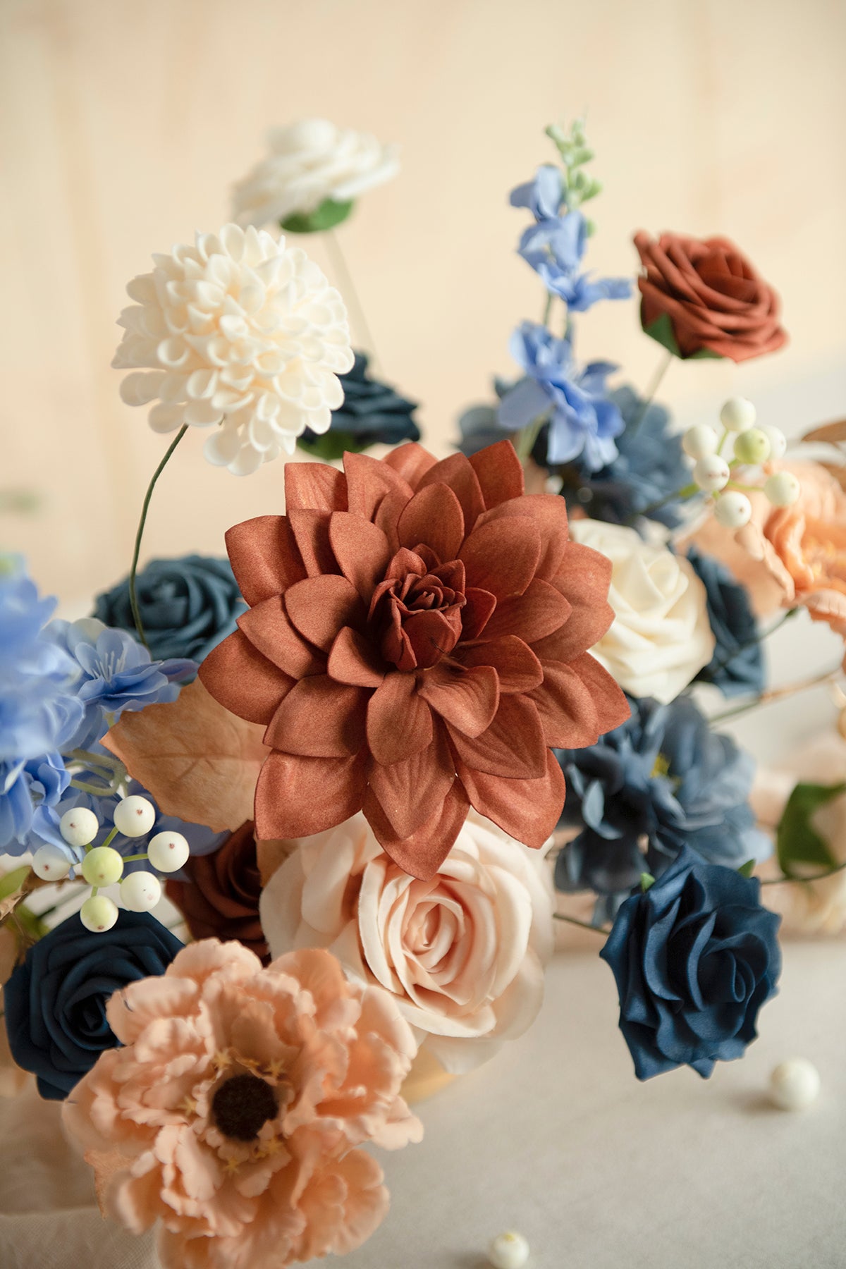 DIY Kits For Centerpieces in Orange Colors