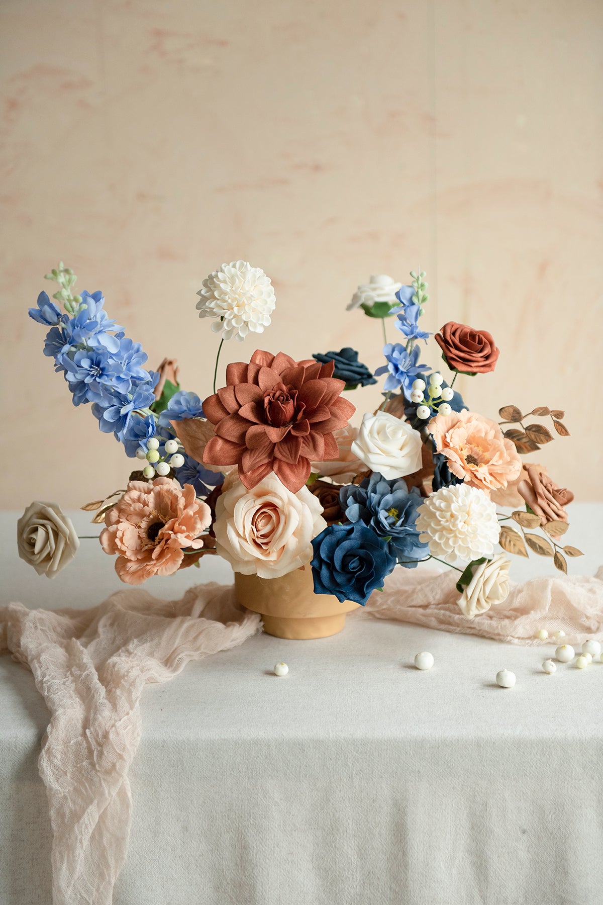 DIY Kits For Centerpieces in Orange Colors