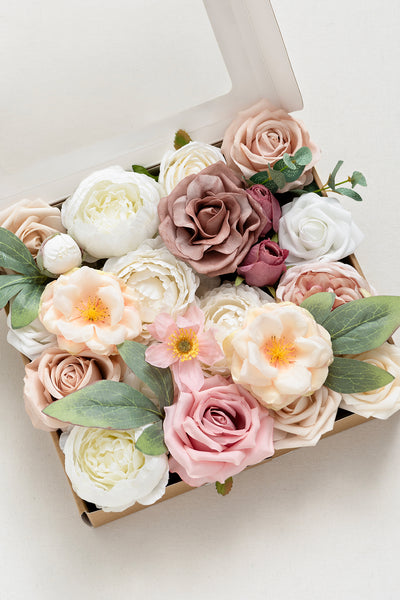 Dusty Rose Designer Flower Boxes