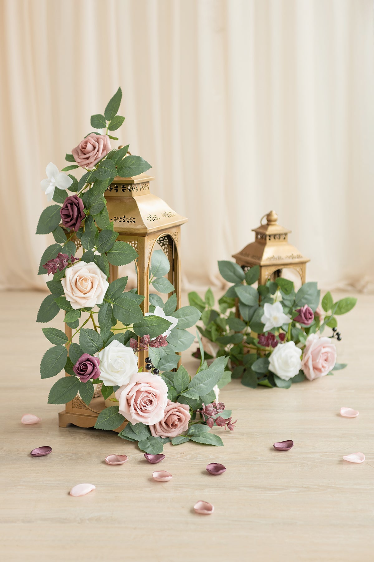 Pre-Arranged Wedding Flower Packages in Dusty Rose & Mauve