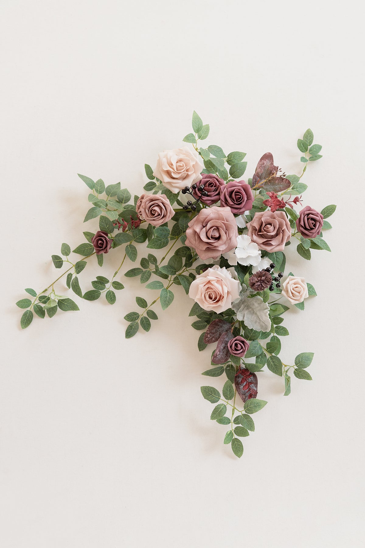 Flower Sign Decor in Dusty Rose & Mauve